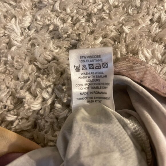 ASOS DESIGN One Shoulder Abstract Dress • NWOT • UK8 / US4 - Picture 5 of 6